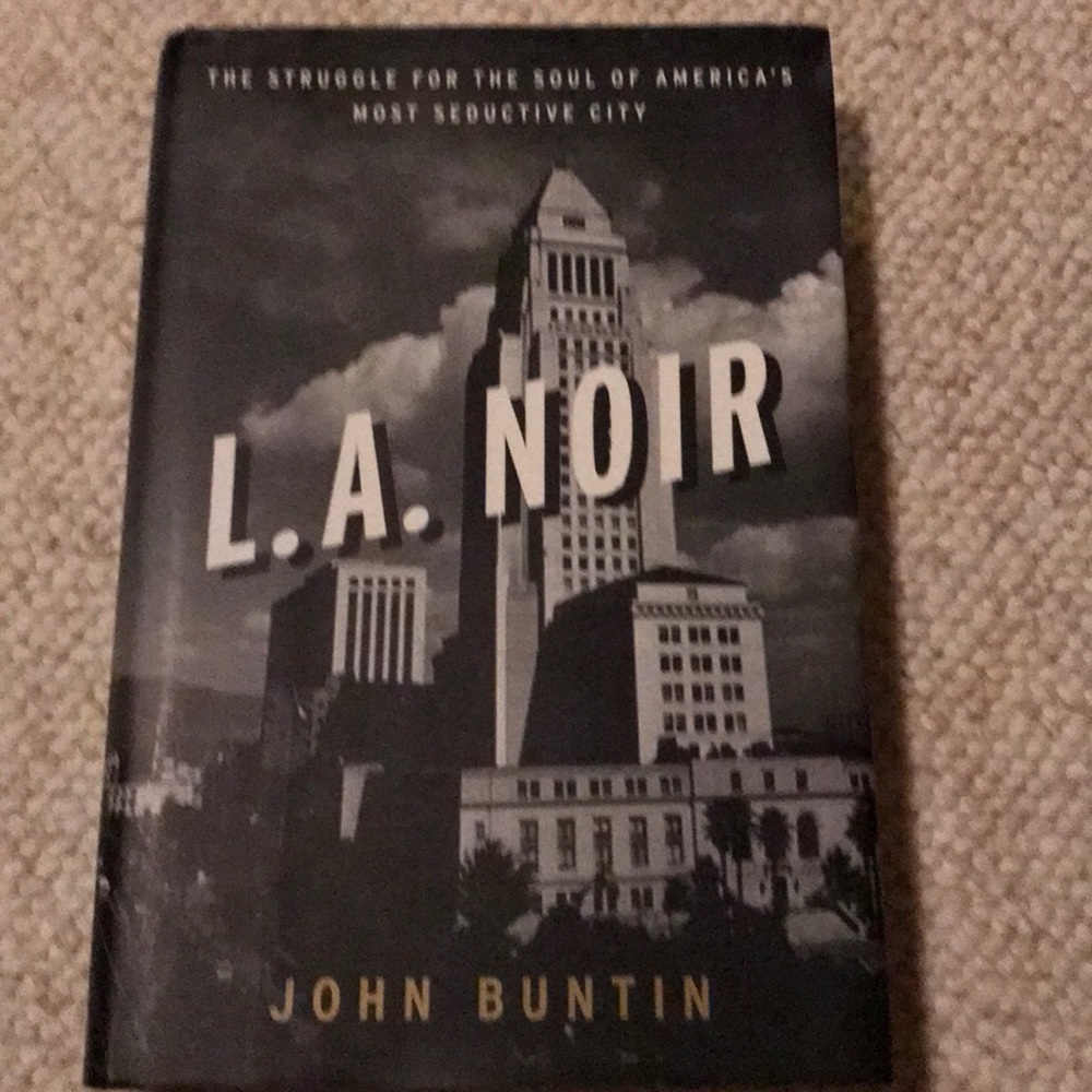 L.A. Noir by John Buntin hardback book